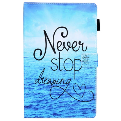 For Samsung Galaxy Tab A9+ X210 / X215 / X216B PU Leather Stand Cover Smart Pattern Tablet Case