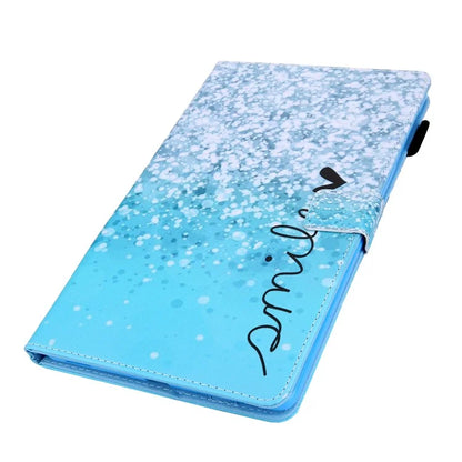 For Samsung Galaxy Tab A9+ X210 / X215 / X216B PU Leather Stand Cover Smart Pattern Tablet Case