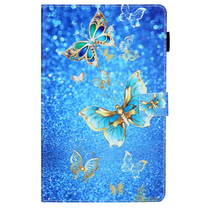 For Samsung Galaxy Tab A9+ X210 / X215 / X216B PU Leather Stand Cover Smart Pattern Tablet Case