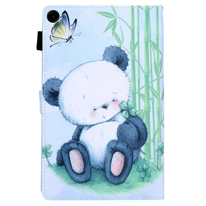 For Samsung Galaxy Tab A9+ X210 / X215 / X216B PU Leather Stand Cover Smart Pattern Tablet Case