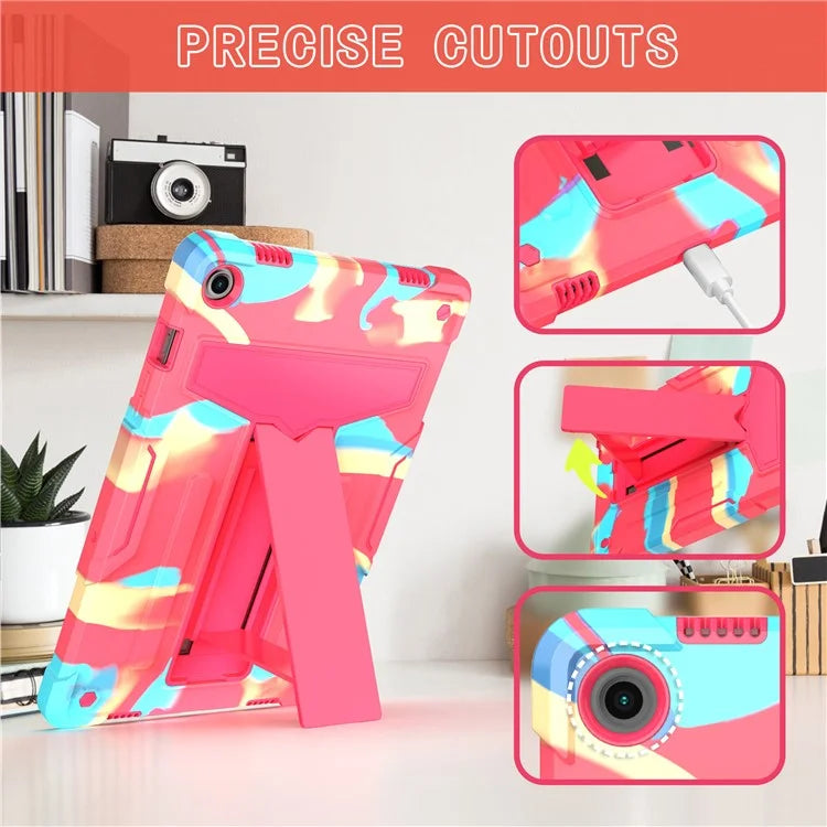For Samsung Galaxy Tab A9+ Shockproof  Case T-Shaped Kickstand Tablet Cover