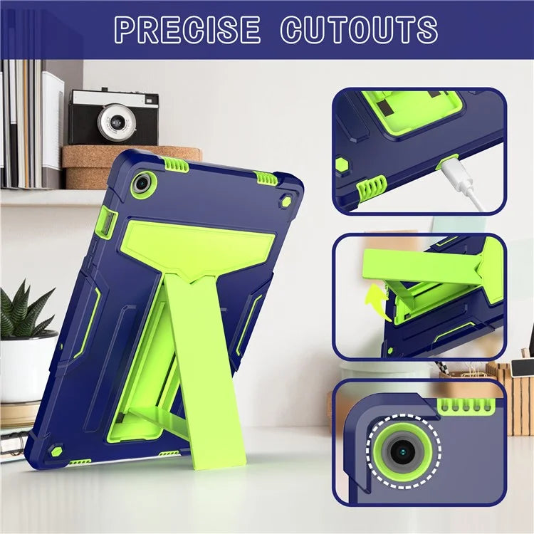 For Samsung Galaxy Tab A9+ Shockproof  Case T-Shaped Kickstand Tablet Cover