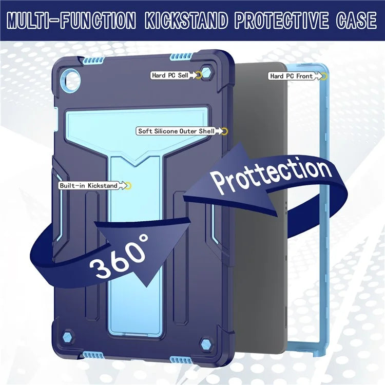 For Samsung Galaxy Tab A9+ Shockproof  Case T-Shaped Kickstand Tablet Cover