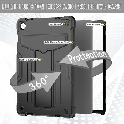 For Samsung Galaxy Tab A9+ Shockproof  Case T-Shaped Kickstand Tablet Cover