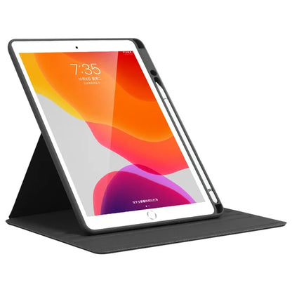 For iPad 10.2 (2019) / (2020) / (2021) / Pro 10.5-inch (2017) / Air 10.5 inch (2019) Folio Rotary Stand Cover Auto Wake / Sleep Tablet Case
