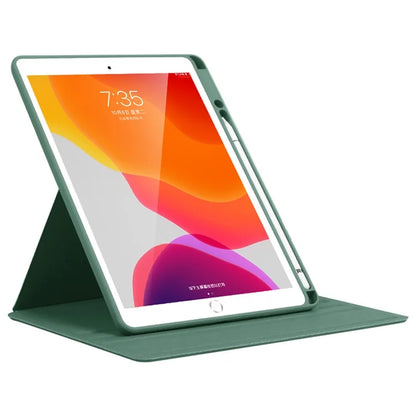 For iPad 10.2 (2019) / (2020) / (2021) / Pro 10.5-inch (2017) / Air 10.5 inch (2019) Folio Rotary Stand Cover Auto Wake / Sleep Tablet Case
