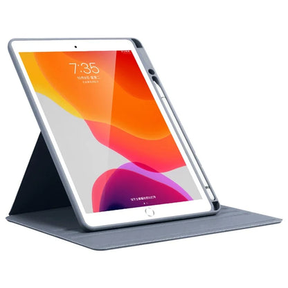For iPad 10.2 (2019) / (2020) / (2021) / Pro 10.5-inch (2017) / Air 10.5 inch (2019) Folio Rotary Stand Cover Auto Wake / Sleep Tablet Case