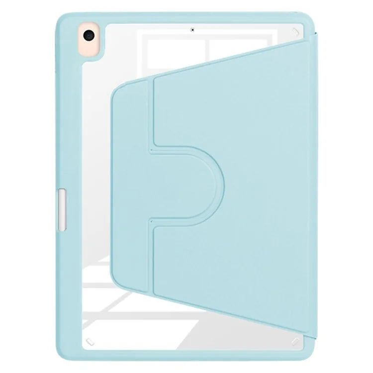 For iPad 10.2 (2019) / (2020) / (2021) / Pro 10.5-inch (2017) / Air 10.5 inch (2019) Folio Rotary Stand Cover Auto Wake / Sleep Tablet Case
