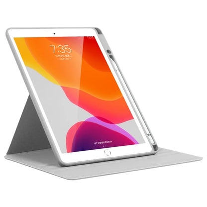 For iPad 10.2 (2019) / (2020) / (2021) / Pro 10.5-inch (2017) / Air 10.5 inch (2019) Folio Rotary Stand Cover Auto Wake / Sleep Tablet Case