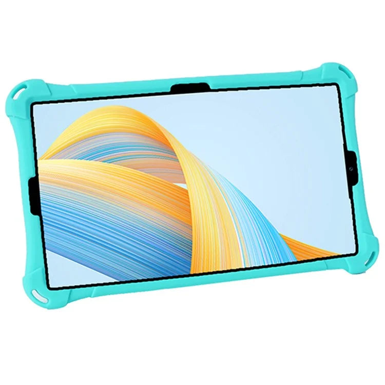 For Samsung Galaxy Tab A9 Soft Skin Silicone Case Kickstand Protective Tablet Cover