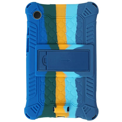 For Samsung Galaxy Tab A9 Soft Skin Silicone Case Kickstand Protective Tablet Cover
