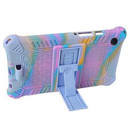 For Samsung Galaxy Tab A9 Soft Skin Silicone Case Kickstand Protective Tablet Cover
