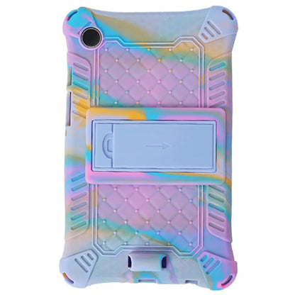 For Samsung Galaxy Tab A9 Soft Skin Silicone Case Kickstand Protective Tablet Cover