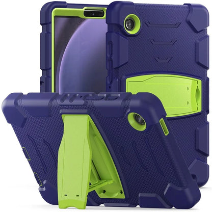 For Samsung Galaxy Tab A9 Tablet Case Anti-drop Kickstand PC+Silicone Protective Cover