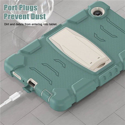 For Samsung Galaxy Tab A9 Tablet Case Anti-drop Kickstand PC+Silicone Protective Cover