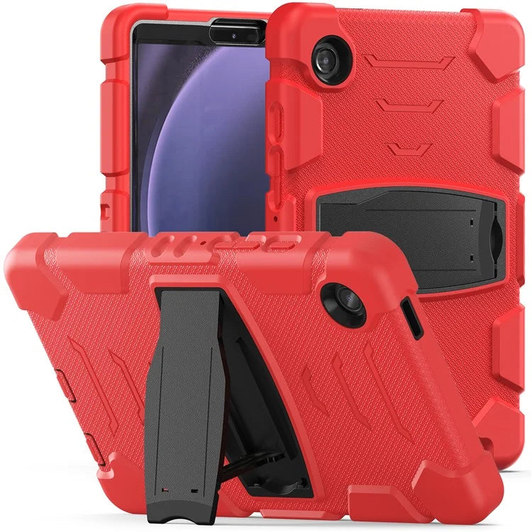 For Samsung Galaxy Tab A9 Tablet Case Anti-drop Kickstand PC+Silicone Protective Cover