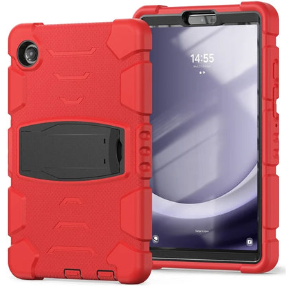 For Samsung Galaxy Tab A9 Tablet Case Anti-drop Kickstand PC+Silicone Protective Cover