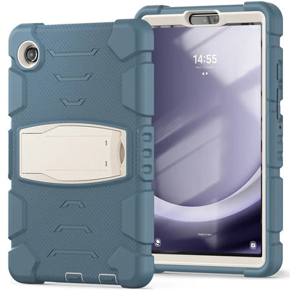 For Samsung Galaxy Tab A9 Tablet Case Anti-drop Kickstand PC+Silicone Protective Cover