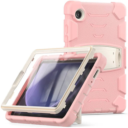For Samsung Galaxy Tab A9 Tablet Case Anti-drop Kickstand PC+Silicone Protective Cover