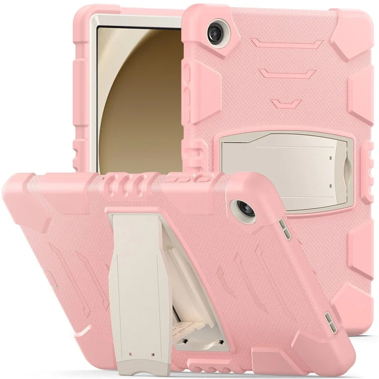 For Samsung Galaxy Tab A9+ Tablet Case Shockproof PC+Silicone Protective Cover with Kickstand