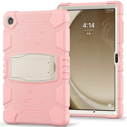 For Samsung Galaxy Tab A9+ Tablet Case Shockproof PC+Silicone Protective Cover with Kickstand