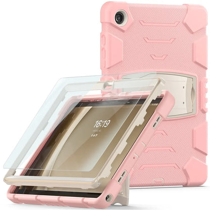 For Samsung Galaxy Tab A9+ Tablet Case Shockproof PC+Silicone Protective Cover with Kickstand