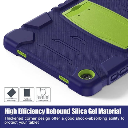 For Samsung Galaxy Tab A9+ Tablet Case Shockproof PC+Silicone Protective Cover with Kickstand