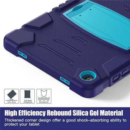 For Samsung Galaxy Tab A9+ Tablet Case Shockproof PC+Silicone Protective Cover with Kickstand