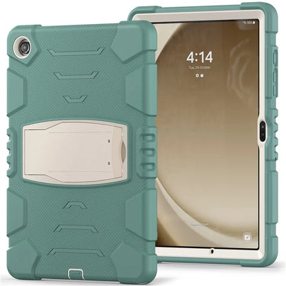 For Samsung Galaxy Tab A9+ Tablet Case Shockproof PC+Silicone Protective Cover with Kickstand