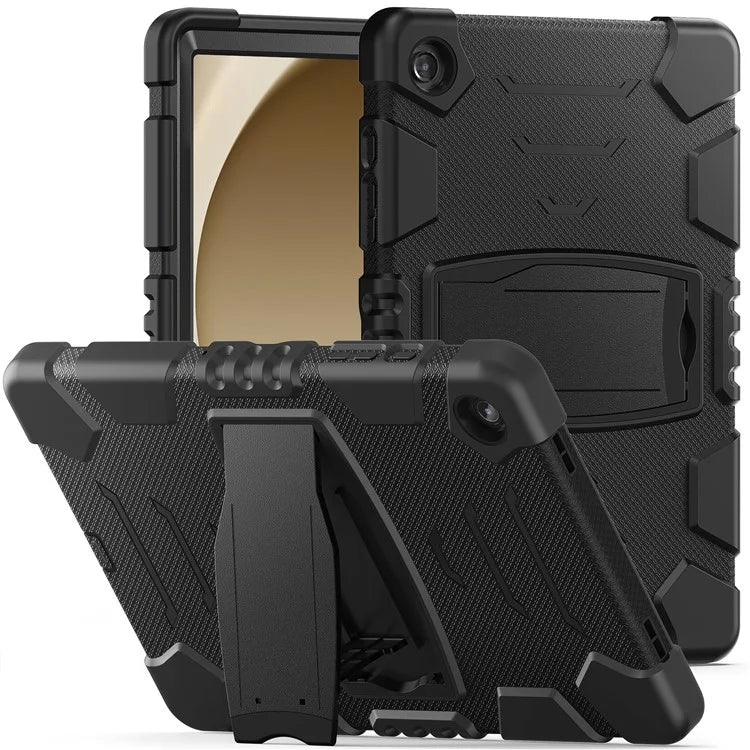For Samsung Galaxy Tab A9+ Tablet Case Shockproof PC+Silicone Protective Cover with Kickstand