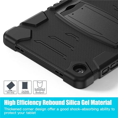 For Samsung Galaxy Tab A9+ Tablet Case Shockproof PC+Silicone Protective Cover with Kickstand