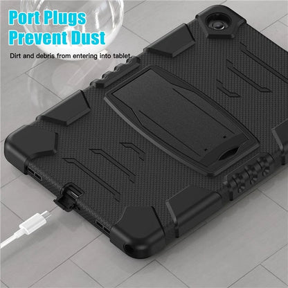 For Samsung Galaxy Tab A9+ Tablet Case Shockproof PC+Silicone Protective Cover with Kickstand