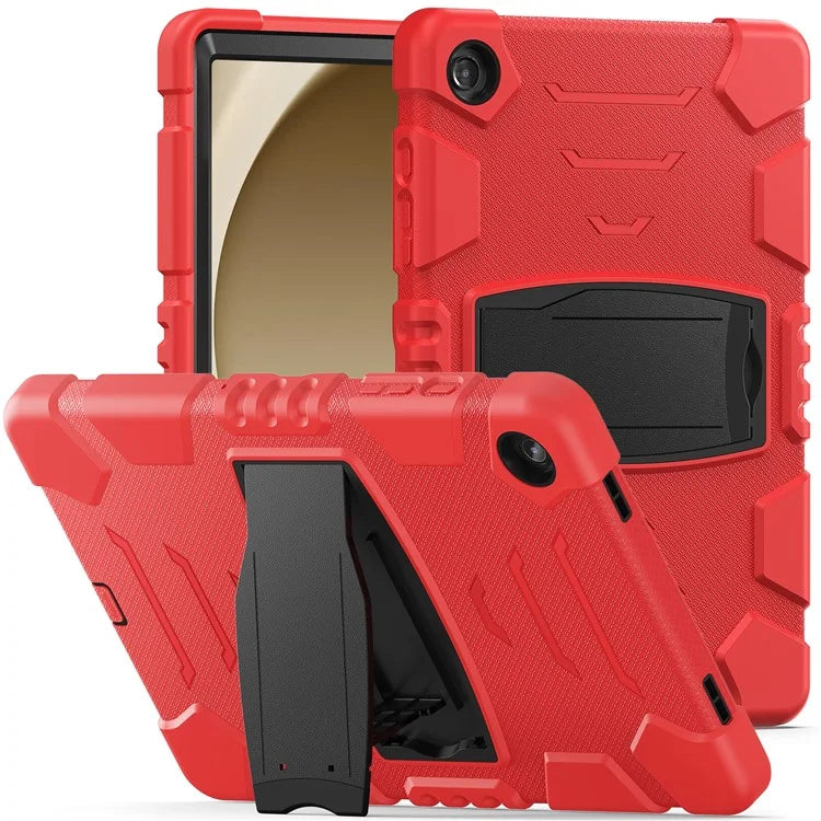 For Samsung Galaxy Tab A9+ Tablet Case Shockproof PC+Silicone Protective Cover with Kickstand