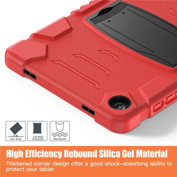 For Samsung Galaxy Tab A9+ Tablet Case Shockproof PC+Silicone Protective Cover with Kickstand