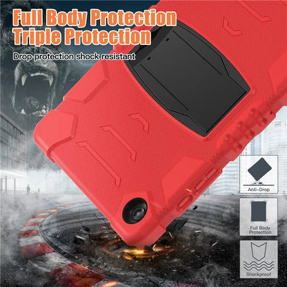 For Samsung Galaxy Tab A9+ Tablet Case Shockproof PC+Silicone Protective Cover with Kickstand