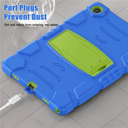 For Samsung Galaxy Tab A9+ Tablet Case Shockproof PC+Silicone Protective Cover with Kickstand