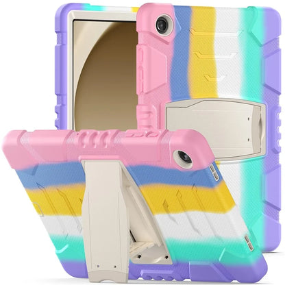For Samsung Galaxy Tab A9+ Tablet Case Shockproof PC+Silicone Protective Cover with Kickstand