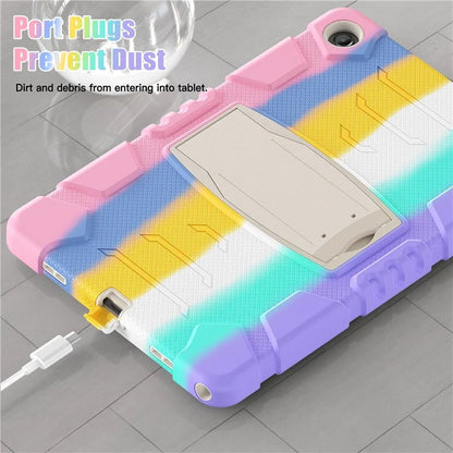 For Samsung Galaxy Tab A9+ Tablet Case Shockproof PC+Silicone Protective Cover with Kickstand