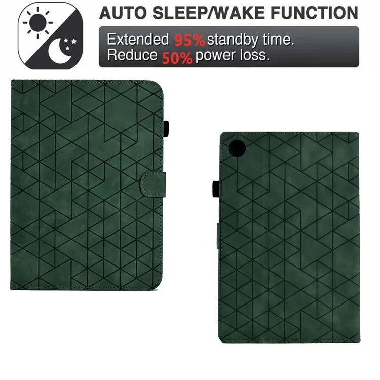 For Lenovo Tab M10 Plus (3rd Gen) Case Card Slots Tablet Leather Cover