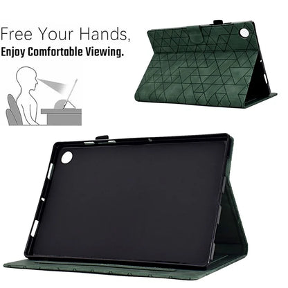 For Lenovo Tab M10 Plus (3rd Gen) Case Card Slots Tablet Leather Cover