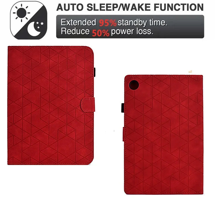 For Lenovo Tab M10 Plus (3rd Gen) Case Card Slots Tablet Leather Cover