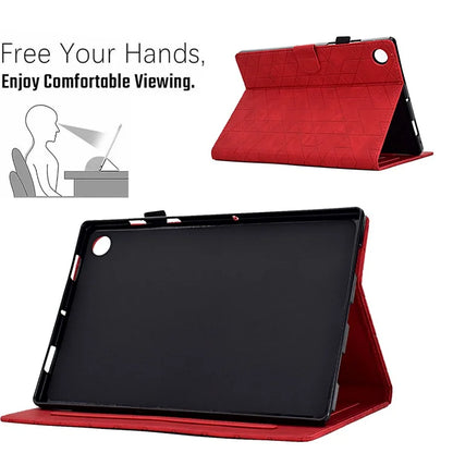 For Lenovo Tab M10 Plus (3rd Gen) Case Card Slots Tablet Leather Cover