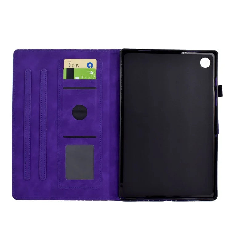 For Lenovo Tab M10 Plus (3rd Gen) Case Card Slots Tablet Leather Cover
