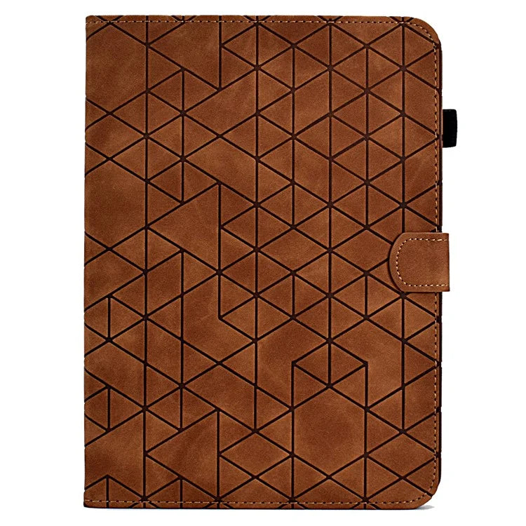 For Amazon Fire HD 8 (2022) /  Fire HD 8 Plus (2022) Case Anti-drop Leather Tablet Cover with Stand and Card Holder