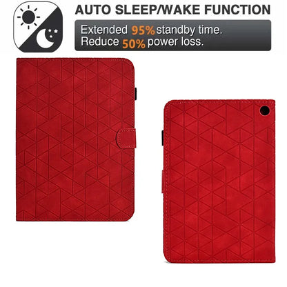For Amazon Fire HD 8 (2022) /  Fire HD 8 Plus (2022) Case Anti-drop Leather Tablet Cover with Stand and Card Holder