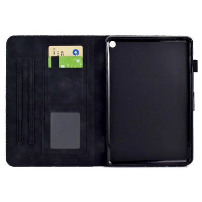 For Amazon Fire HD 8 (2022) /  Fire HD 8 Plus (2022) Case Anti-drop Leather Tablet Cover with Stand and Card Holder