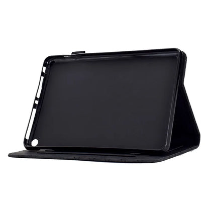 For Amazon Fire HD 8 (2022) /  Fire HD 8 Plus (2022) Case Anti-drop Leather Tablet Cover with Stand and Card Holder