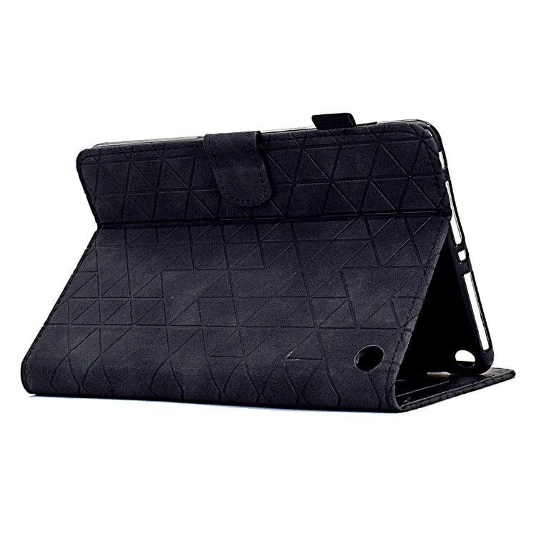 For Amazon Fire HD 8 (2022) /  Fire HD 8 Plus (2022) Case Anti-drop Leather Tablet Cover with Stand and Card Holder