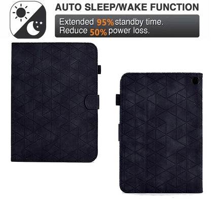 For Amazon Fire HD 8 (2022) /  Fire HD 8 Plus (2022) Case Anti-drop Leather Tablet Cover with Stand and Card Holder
