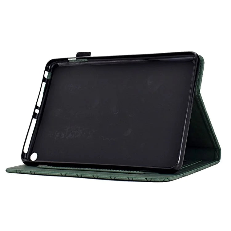For Amazon Fire HD 8 (2022) /  Fire HD 8 Plus (2022) Case Anti-drop Leather Tablet Cover with Stand and Card Holder